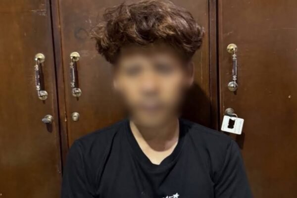 Remaja Inisial DAS (18) di Tangkap Polisi di Majalengka (Foto : Polres Majalengka)