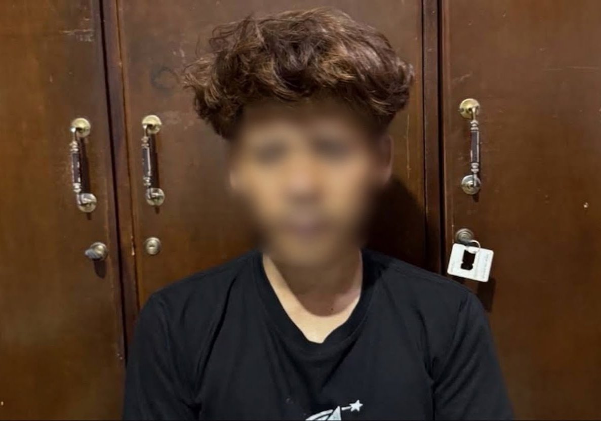 Remaja Inisial DAS (18) di Tangkap Polisi di Majalengka (Foto : Polres Majalengka)